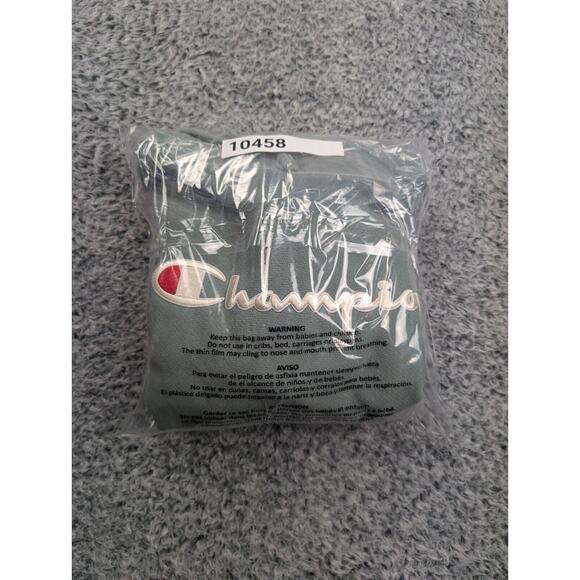 Vintage Champion Hoodie Youth Small Green Boy Pullover Reverse Weave Embroidered - Picture 6 of 6